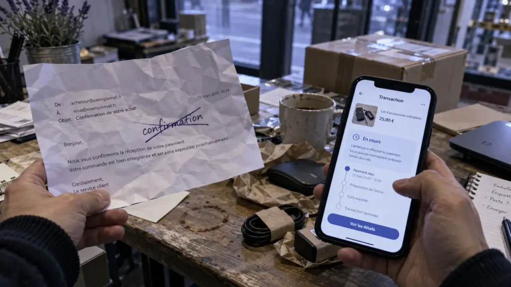 Paiement sécurisé Leboncoin : utile à distance, mais un e-mail ne prouve rien