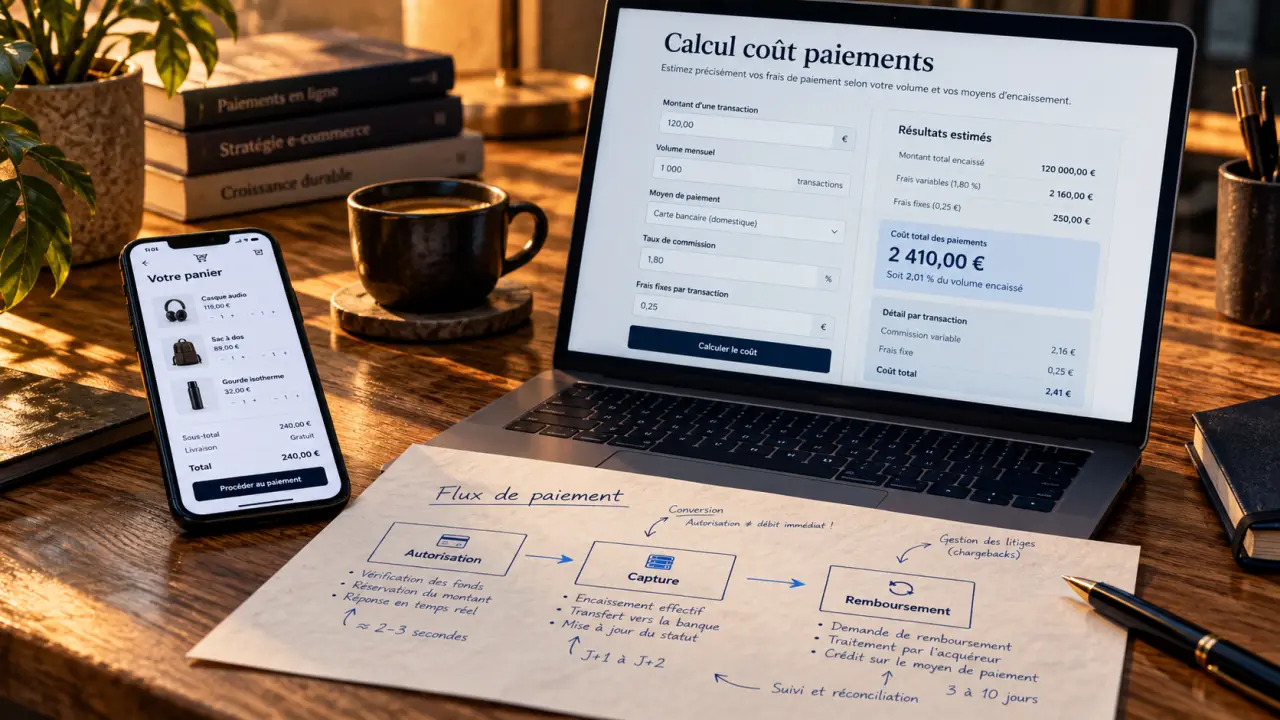 Solution paiement e commerce : commissions basses, frais de paiement pas toujours réduits